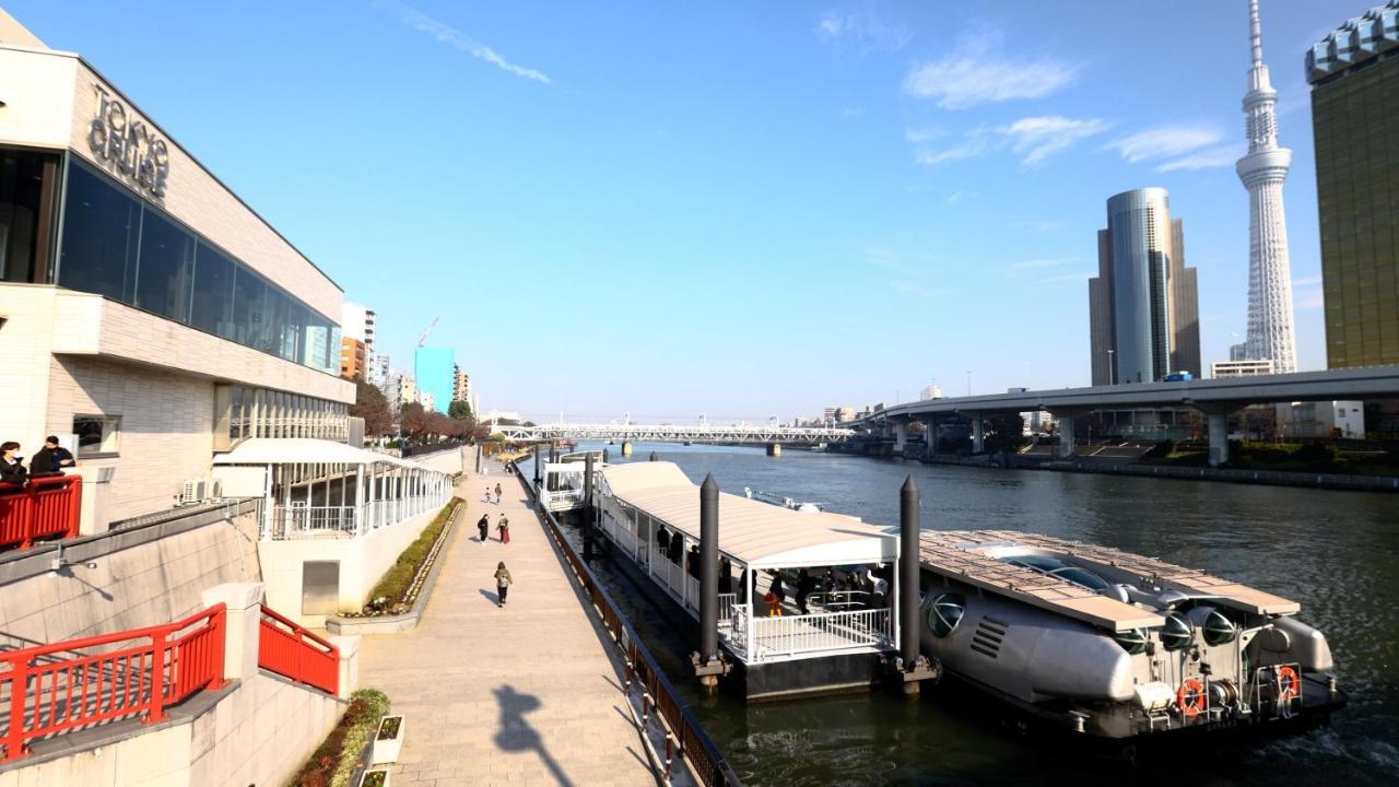 Ryokan Kamogawa Asakusa Tokyo Bagian luar foto