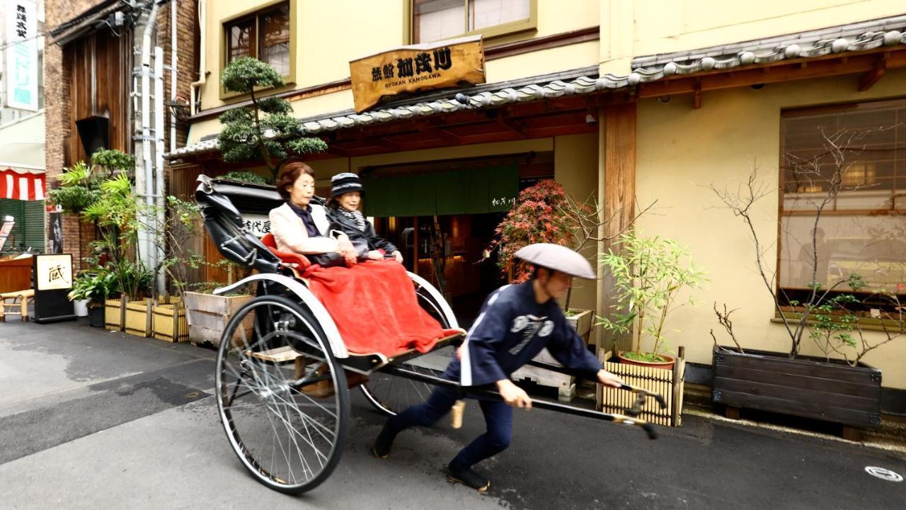 Ryokan Kamogawa Asakusa Tokyo Bagian luar foto