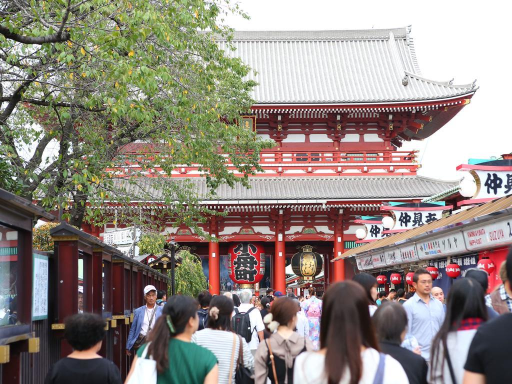 Ryokan Kamogawa Asakusa Tokyo Bagian luar foto